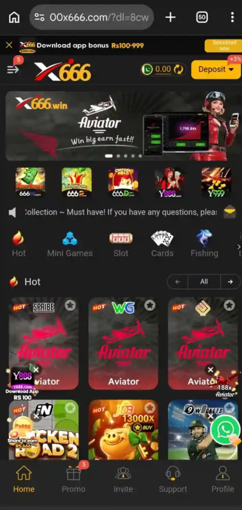X666 Game App