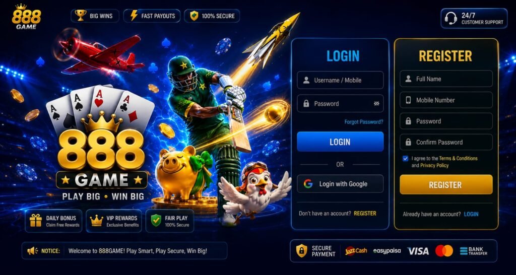 888 casino game